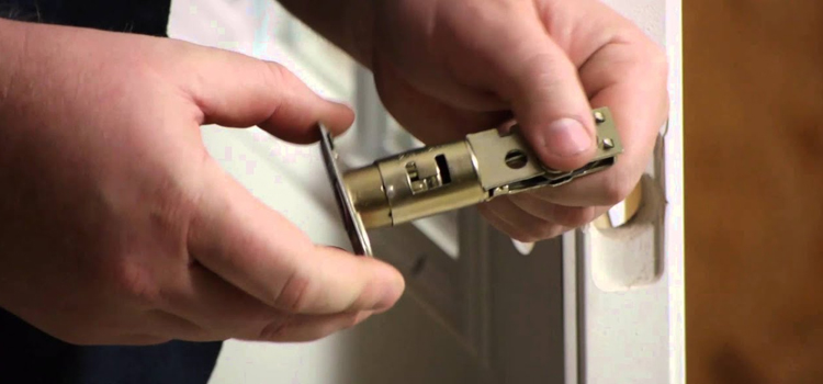 Front door lock repair in South West Calgary